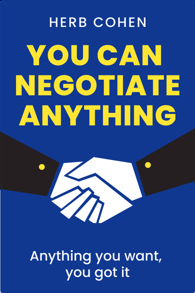 You Can Negotiate Anything